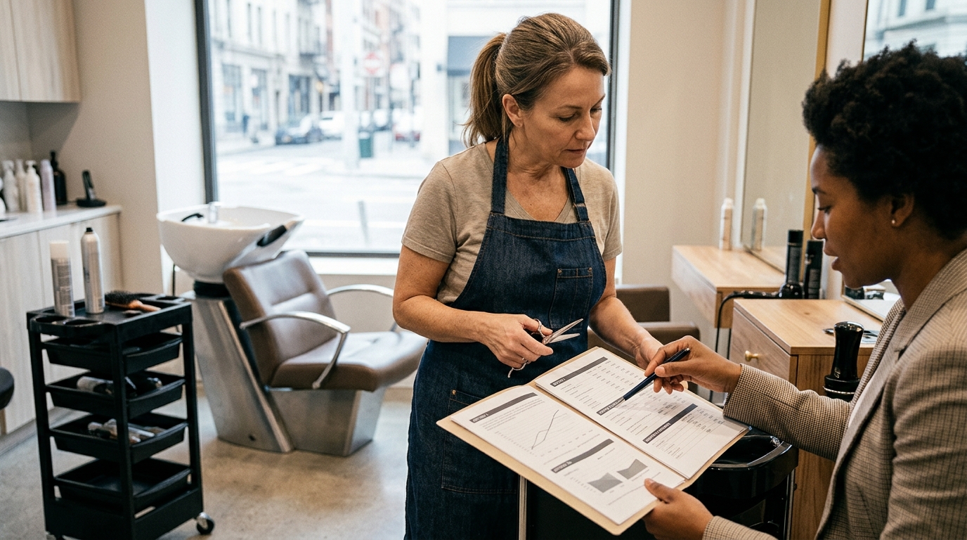 Illustration: Leasing vs. Buying Salon Equipment: A 2026 Financial Guide for Owners
