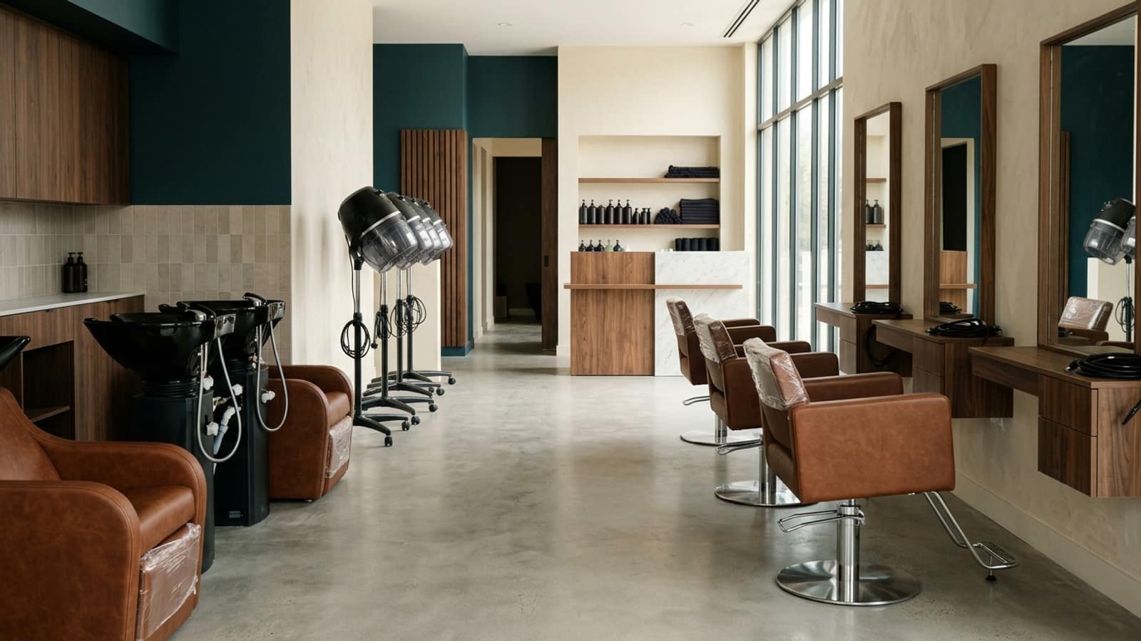 Hair salon planning scene for Salon Equipment Financing: Build the Full Project